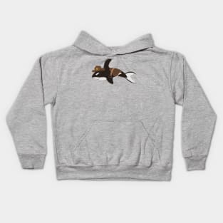 Cowboy killer whale Kids Hoodie